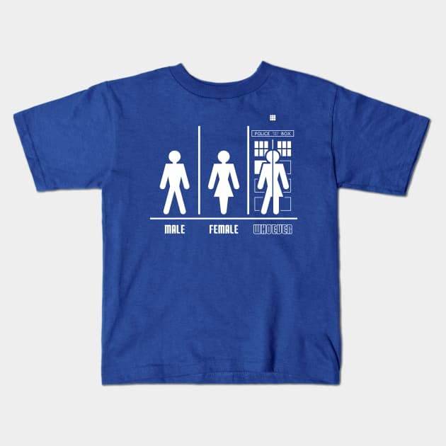 WHOever Kids T-Shirt by TrulyMadlyGeekly